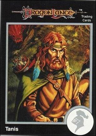 TSR 1991 Trading Cards Premier Edition Factory Set (Base Set) card 13 Dragonlance - Tanis