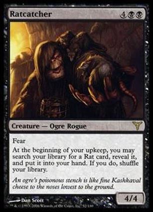 Magic the Gathering: Dissension (Base Set) card 52 Ratcatcher