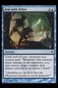 Magic the Gathering: New Phyrexia card 28 Arm with Æther
