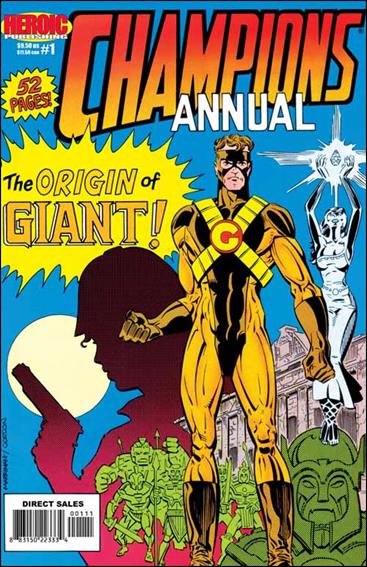 Champions Annual (1988) issue 1-B New Edition