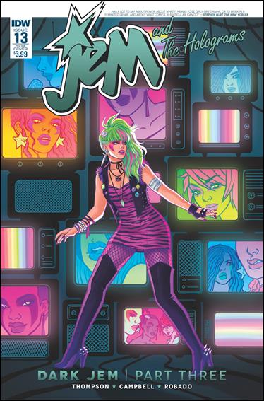 Jem and the Holograms issue 13-B Jen Bartel Subscription Cover
