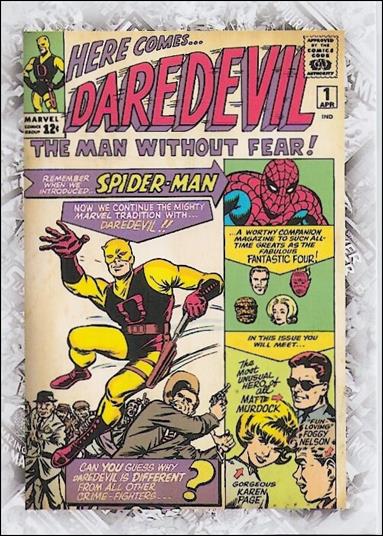 Marvel Beginnings: Series 1 (Breakthrough Issues Comic Cover Subset) card B-41 Daredevil Vol. 1 #1