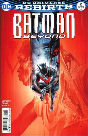 Batman Beyond (2016) issue 2-B Martin Ansin Cover