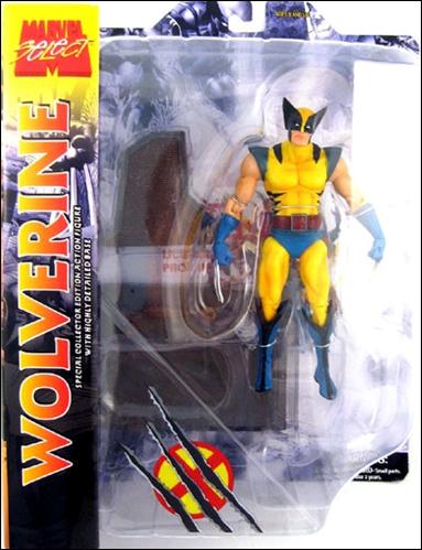 Marvel Select figure 43 Wolverine with Weapon X Base