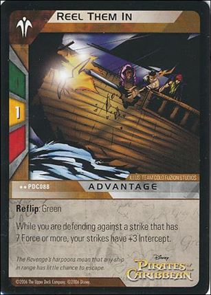 Pirates of the Caribbean - Dead Man's Chest (Base Set) card PDC088 Reel Them In