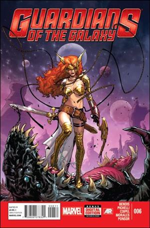 Guardians of the Galaxy (2013) issue 6 Sara Pichelli Cover