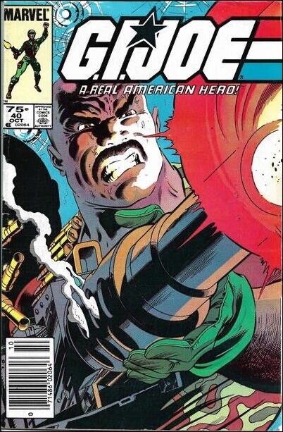 G.I. Joe: A Real American Hero issue 40-B Newsstand Cover