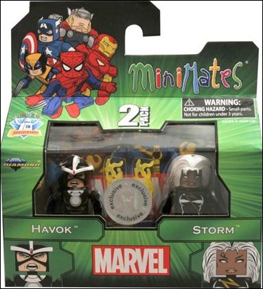 Marvel Minimates (Exclusives) figure 94 Havok and Storm