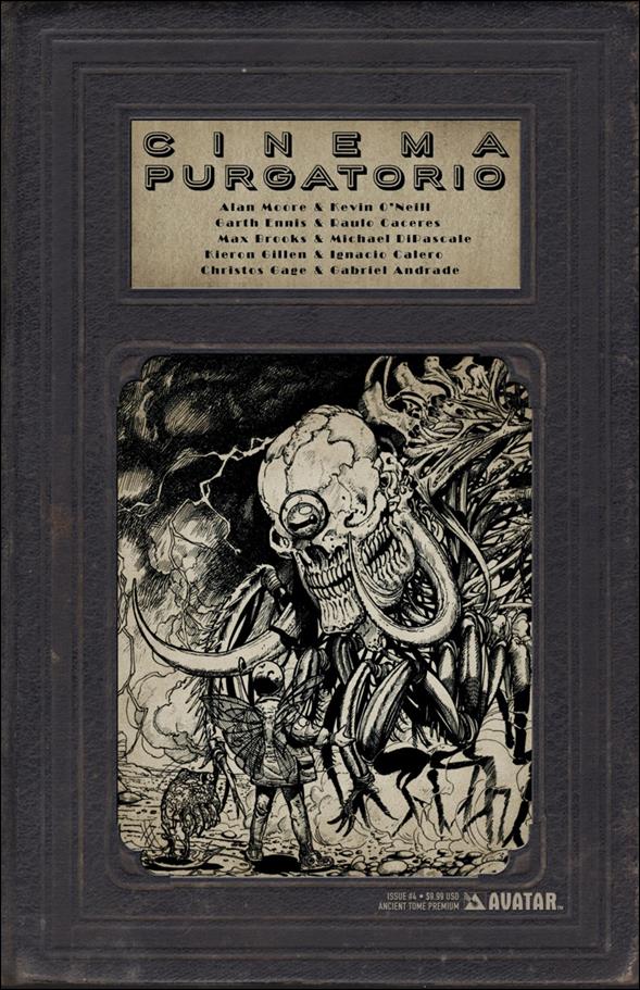 Alan Moore's Cinema Purgatorio issue 4-F Ancient Tome Premium Cover 1/1000