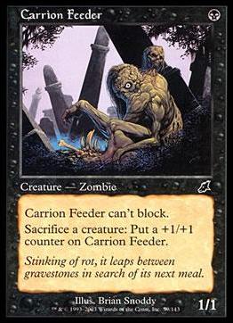 Magic the Gathering: Scourge (Base Set) card 59 Carrion Feeder
