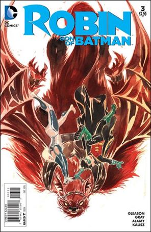 Robin: Son of Batman issue 3-B Dustin Nguyen 1:25 Cover