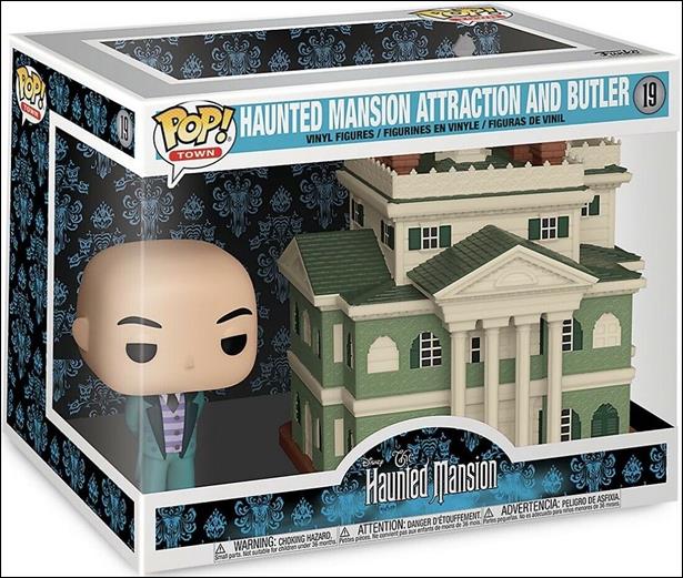 POP! Town figure 19 Haunted Mansion Attraction and Butler