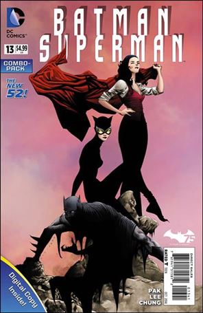 Batman/Superman (2013) issue 13-B Polybagged Jae Lee Cover Combo Pack