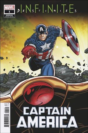 Captain America Annual (2021) issue 1-C Ron Lim Connecting Cover