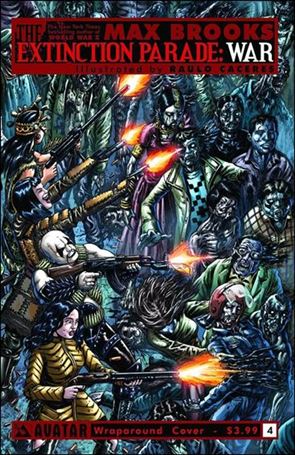 Extinction Parade: War issue 4-B Wraparound Cover