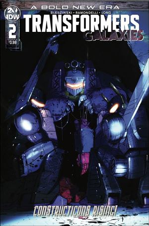 Transformers: Galaxies issue 2 Livio Ramondelli Cover