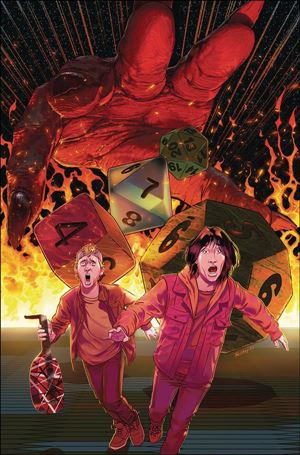 Bill & Ted Roll the Dice issue 1-D Tom Feister 1:10 Cover
