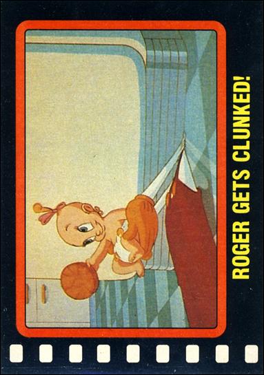 Who Framed Roger Rabbit? (Base Set) card 26 Roger Gets Clunked!
