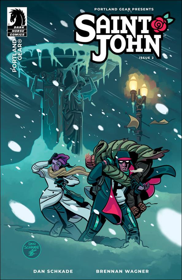 Saint John issue 2 Dan Schkade Cover