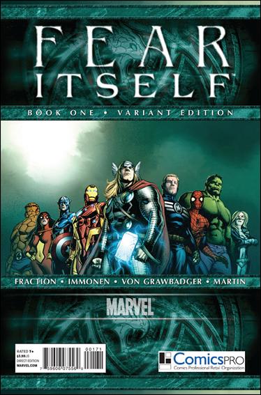 Fear Itself issue 1-D Stuart Immonen ComicsPRO Cover