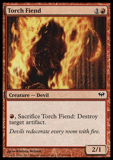 Magic the Gathering: Dark Ascension (Base Set) card 106 Torch Fiend