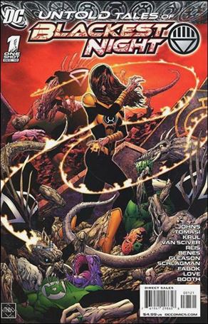 Untold Tales of Blackest Night issue 1-B Ethan Van Sciver 1:10 Cover