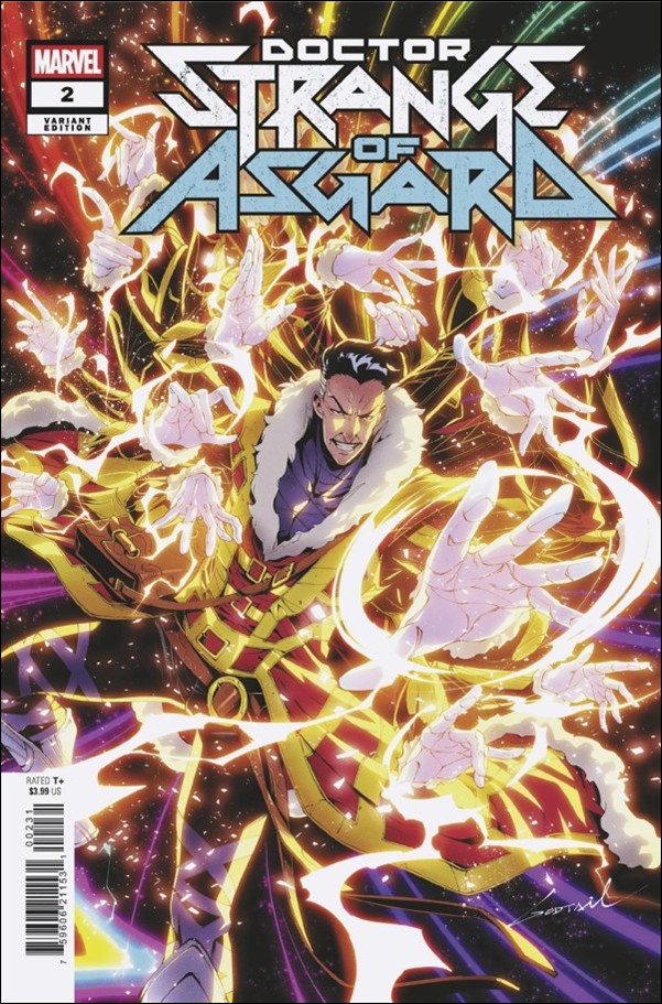 Doctor Strange of Asgard issue 2-C Godtail Cover