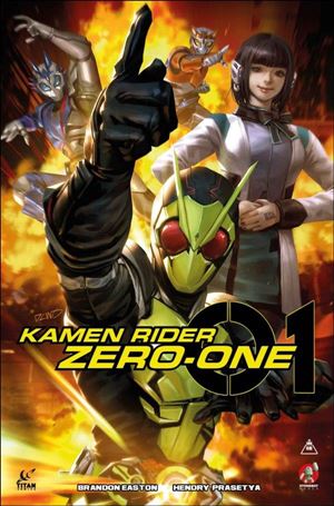 Kamen Rider: Zero-One issue 1-B Derrick Chew Cover