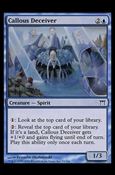 Magic the Gathering: Champions of Kamigawa (Base Set) card 53 Callous Deceiver