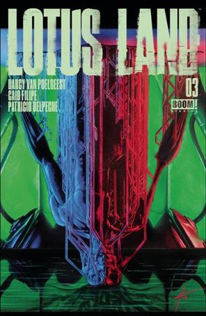 Lotus Land issue 3-B Aaron Campbell Cover