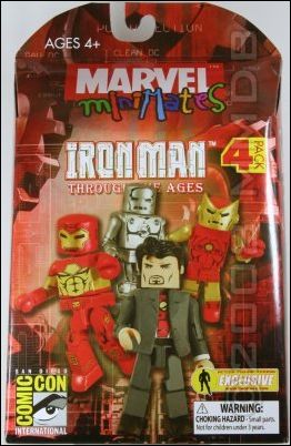 Marvel Minimates (Box Sets) figure 8 Iron Man: Through the Ages 4-Pack 1/3000