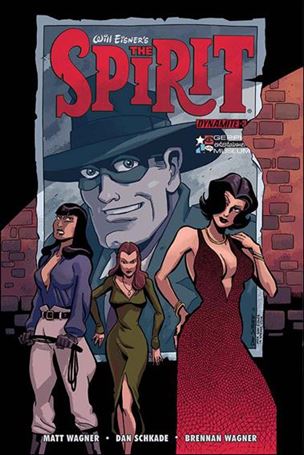 Will Eisner's The Spirit issue 3-C Dan Schkade Geppi's Entertainment Museum Cover