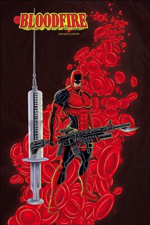 Bloodfire: For God & Country issue 1-B Ken Haeser 1:15 Cover