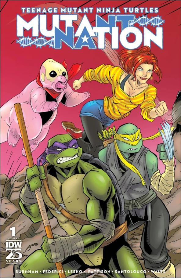 Teenage Mutant Ninja Turtles: Mutant Nation issue 1-G Michael Calero Retailer Exclusive Connecting Cover