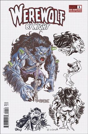 Werewolf by Night (2024) issue 4-E Sergio Fernández Dávila 1:10 Polybagged Cover