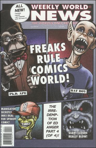 Weekly World News issue 4 Alan Robinson Cover