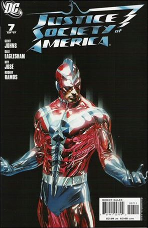 Justice Society of America (2007) issue 7 Alex Ross Cover