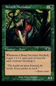 Magic the Gathering: Legions (Base Set) card 117 Berserk Murlodont