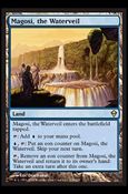 Magic The Gathering: Zendikar (Base Set) card 218 Magosi, The Waterveil