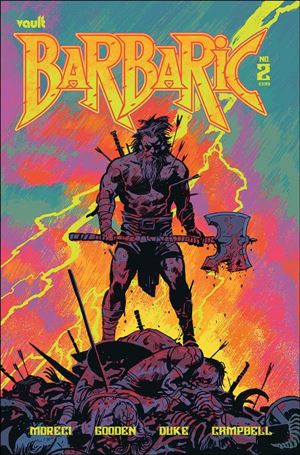 Barbaric issue 2-B Josh Hixson Cover