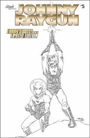Johnny Raygun: Quarterly issue 5-D Not A Star Wars Tribute Sketch Cover 1/500