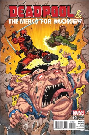 Deadpool & the Mercs for Money (2016/04) issue 4-B Ron Lim Cover