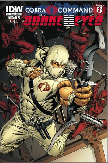 G.I. Joe: Snake Eyes (2011) issue 11-B Robert Atkins Cover