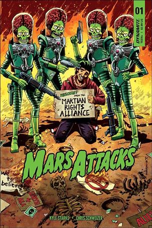 Mars Attacks (2018) issue 1-C Eoin Marron Cover