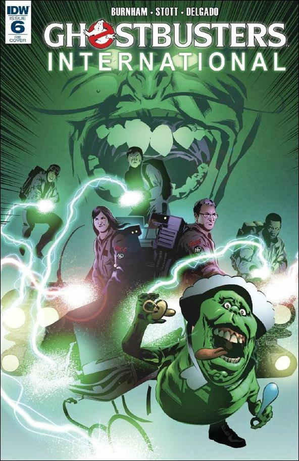 Ghostbusters: International issue 6-C Dennis Calero AOD Collectables Cover