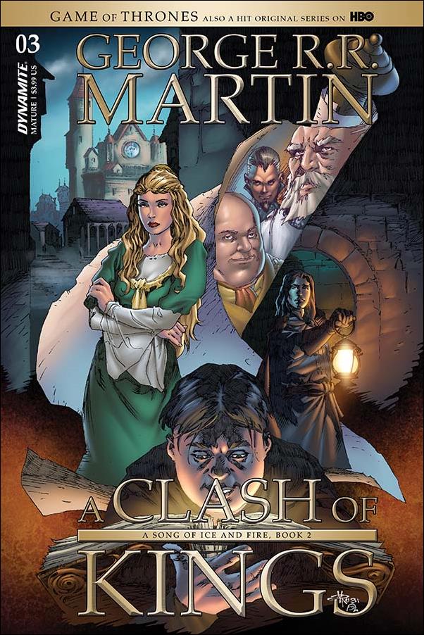 George R. R. Martin's a Clash of Kings (2017) issue 3-B Melvin Rubi Cover