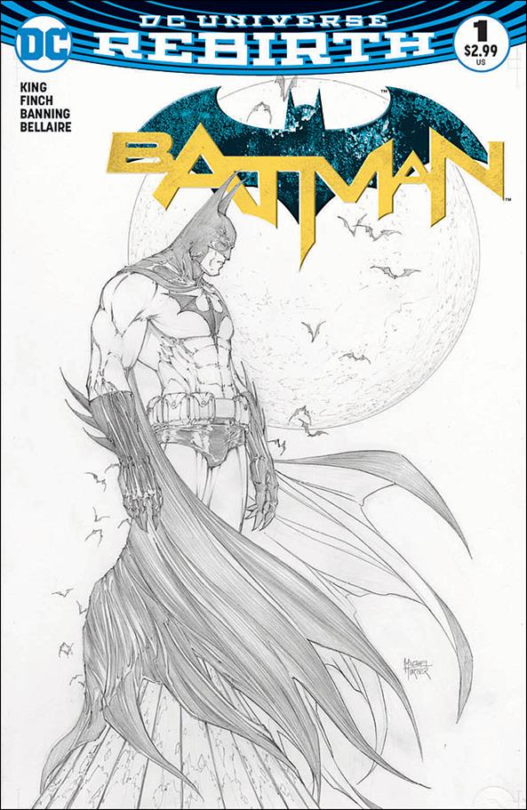 Batman (2016) issue 1-TD Michael Turner Aspen Sketch Cover 1/1500