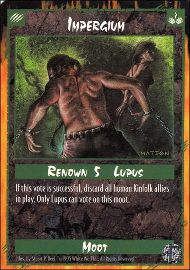 Rage Limited (Base Set) card 130 Impergium