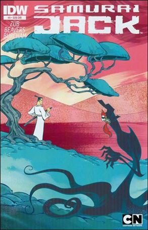 Samurai Jack issue 9-B Kagan McLeod Subscription Cover