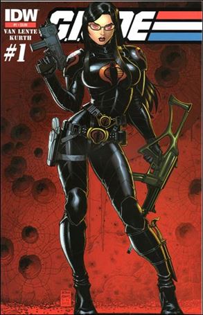 G.I. Joe (2013) issue 1-F Arthur Adams Red 2nd Printing Cover